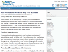 Tablet Screenshot of blog.penfactory.com